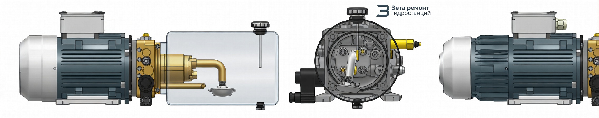 Ремонт гидростанции уравнительных ворот
