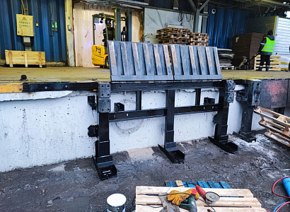 Поставка и установка откидной аппарели ОСП